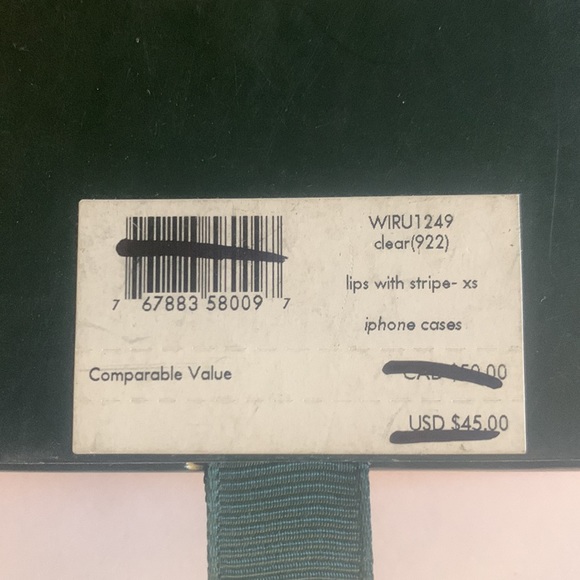 Kate Spade iPhone case for XS and X - Picture 6 of 7